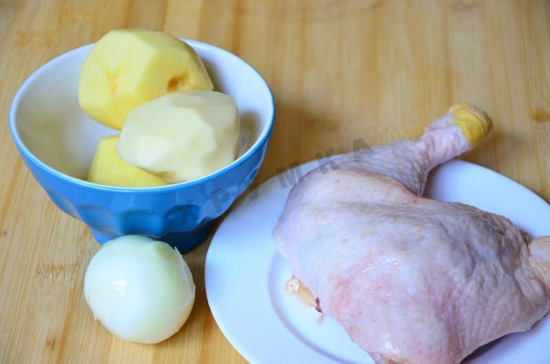 Шаг 5 приготовления Пирожки на сметане Элеш с курицей