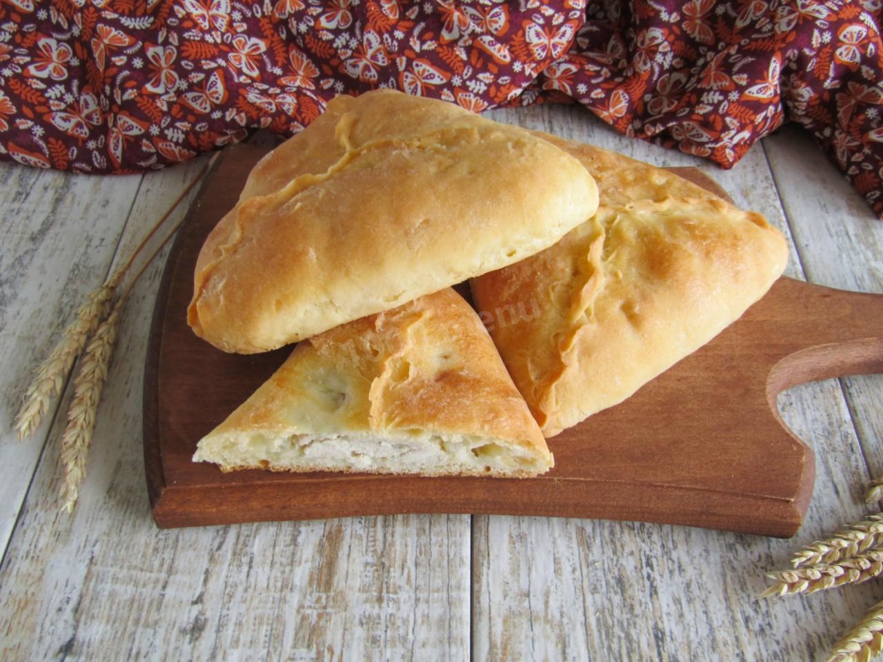 Обложка рецепта Татарские треугольники с мясом и картошкой