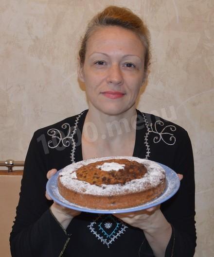 Шаг 10 приготовления Пирог с земляникой