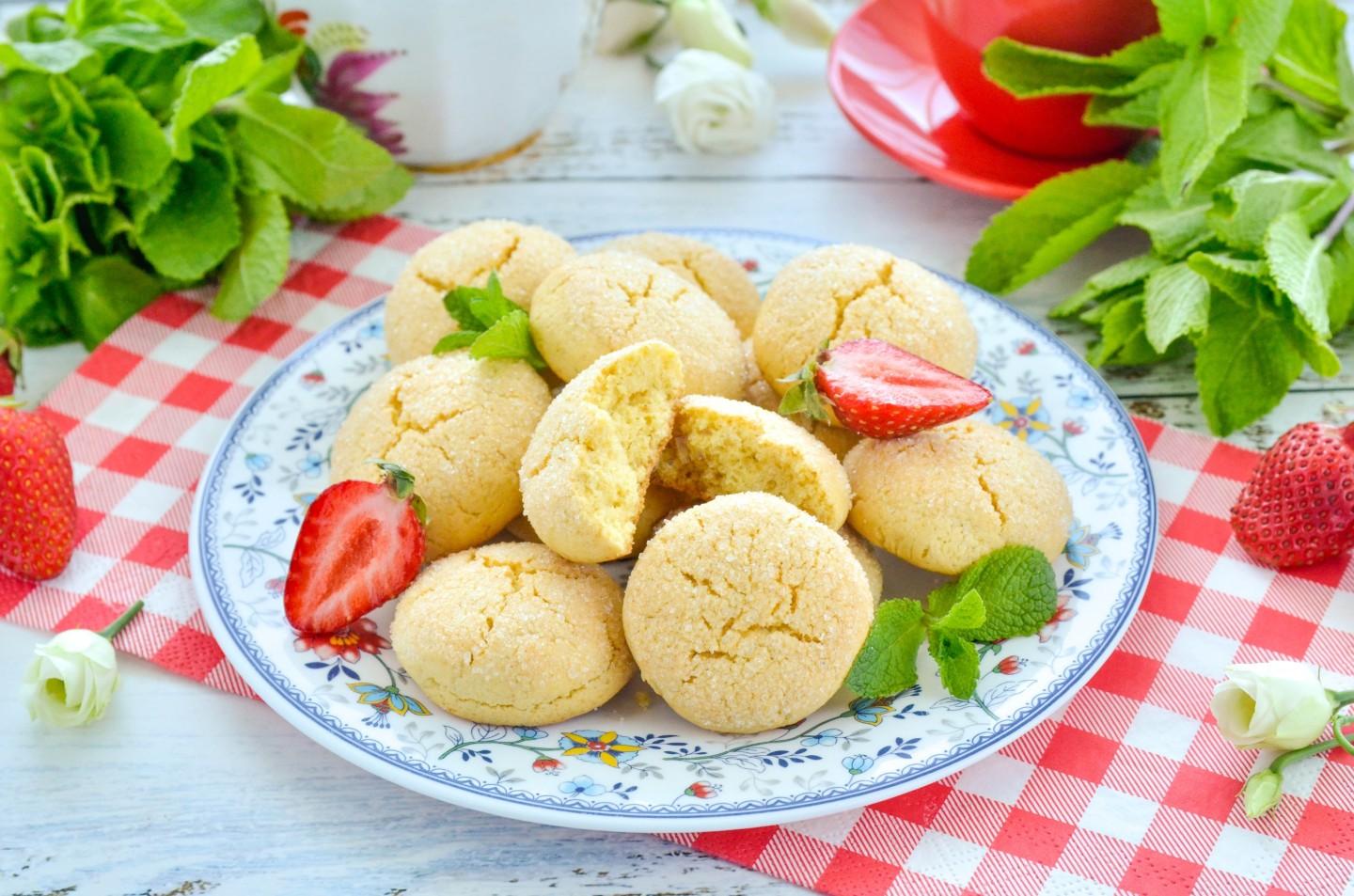 Шаг 10 приготовления Кукурузное печенье из кукурузной муки