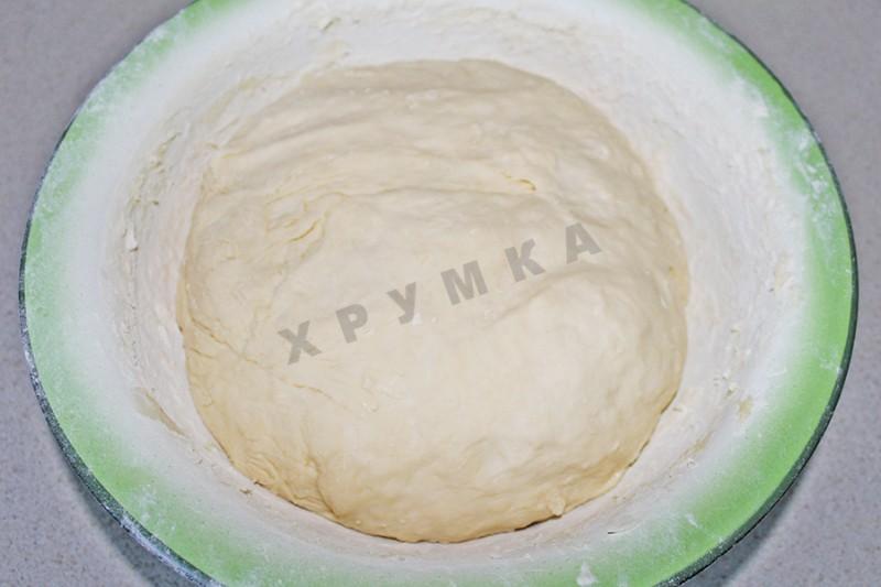 Шаг 6 приготовления Кребли на кефире по немецки