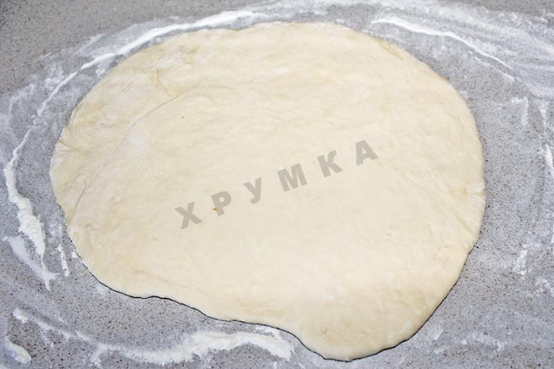 Шаг 7 приготовления Кребли на кефире по немецки