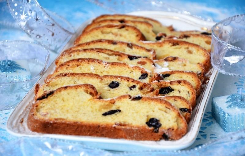 Обложка рецепта Рождественский штоллен