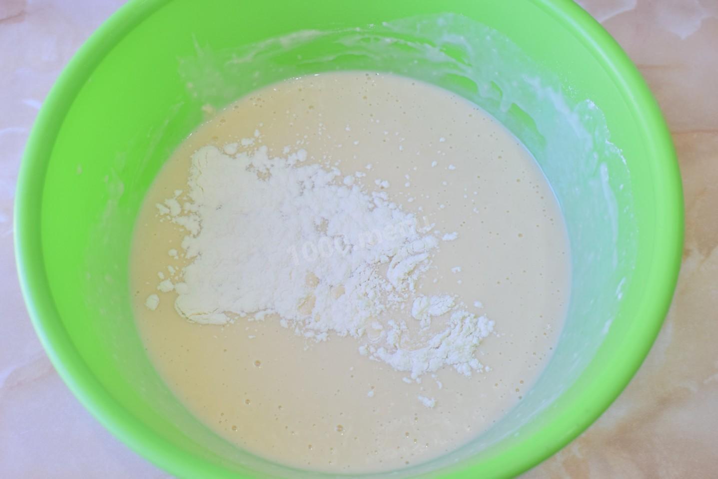 Шаг 3 приготовления Пирог с рисом и яйцом в духовке