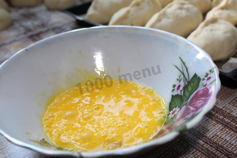 Шаг 20 приготовления Пирожки с абрикосами в духовке