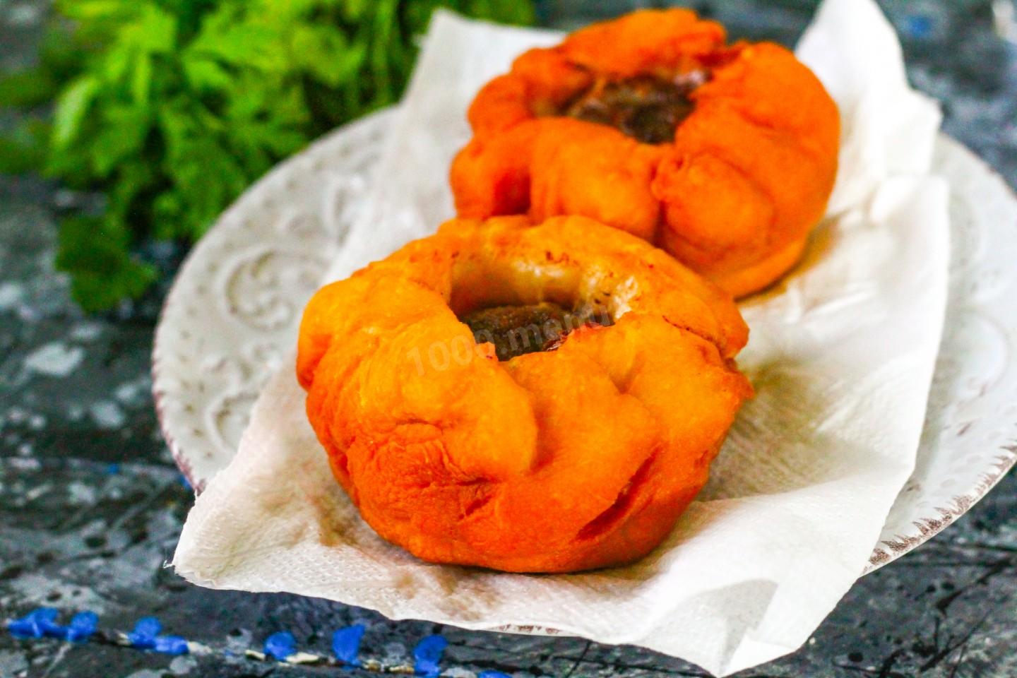 Шаг 11 приготовления Беляши татарские с мясом