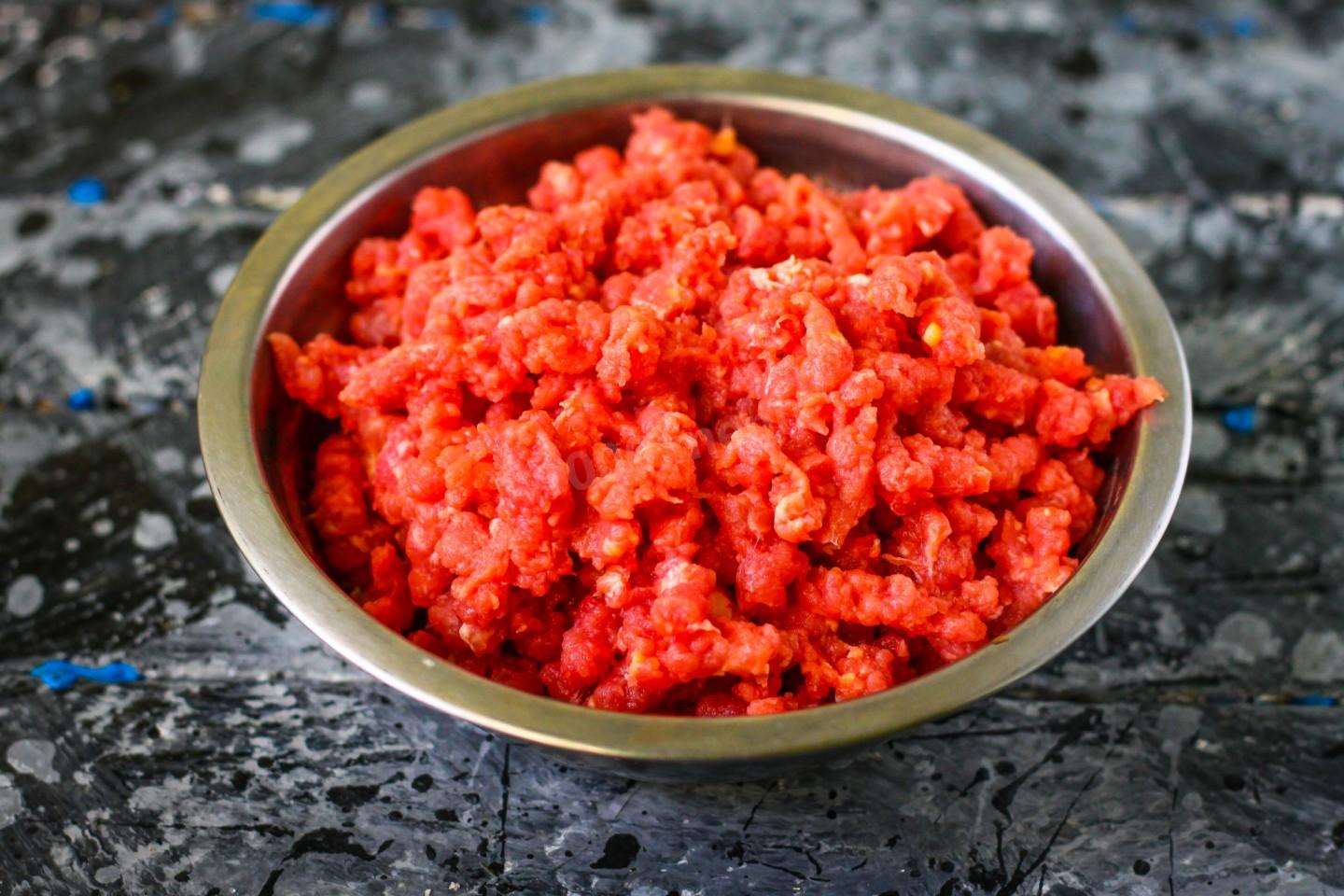 Шаг 3 приготовления Беляши татарские с мясом