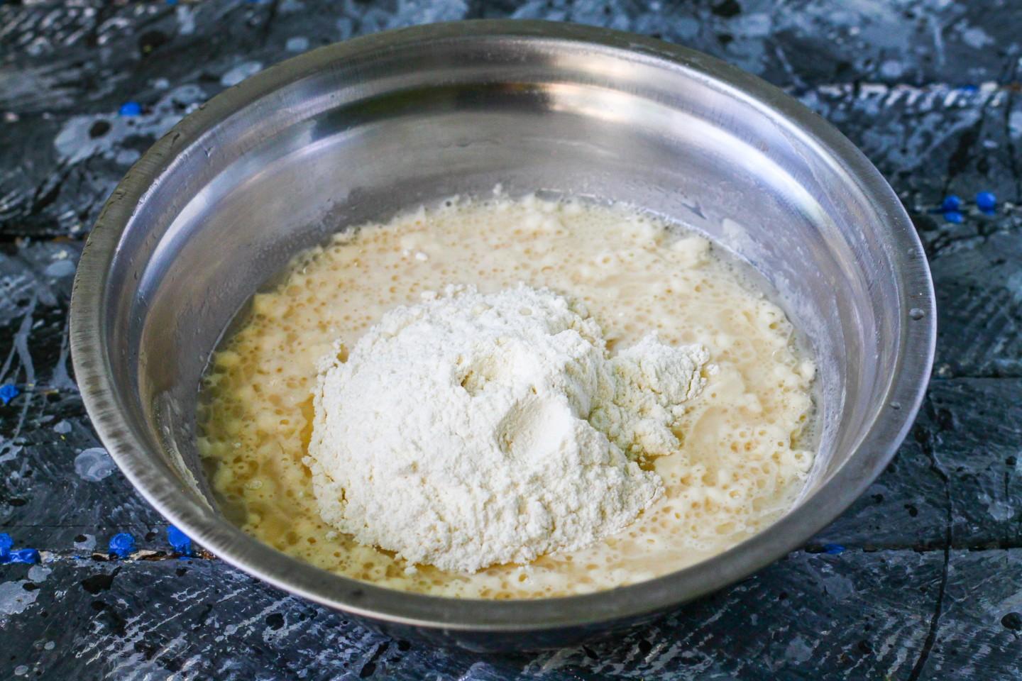 Шаг 4 приготовления Беляши татарские с мясом