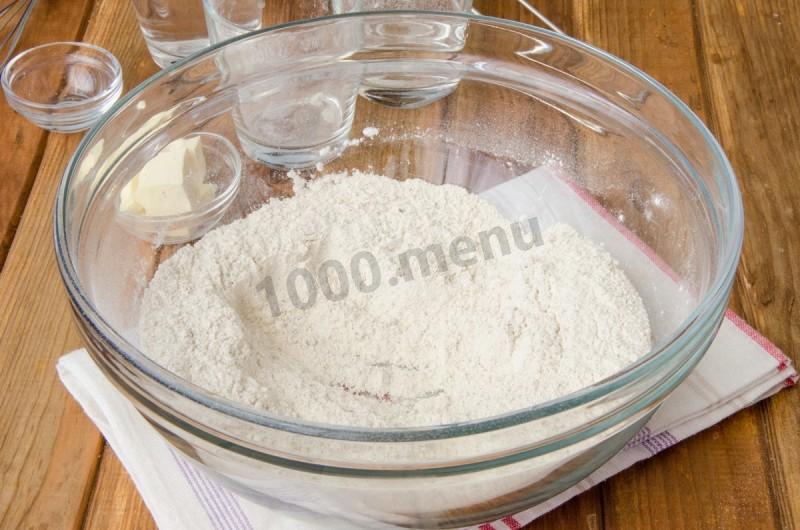 Шаг 3 приготовления Чапати индийские лепешки на воде