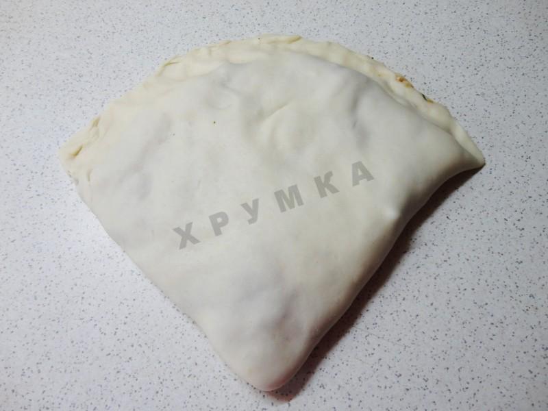 Шаг 12 приготовления Китайские лепешки с мясом