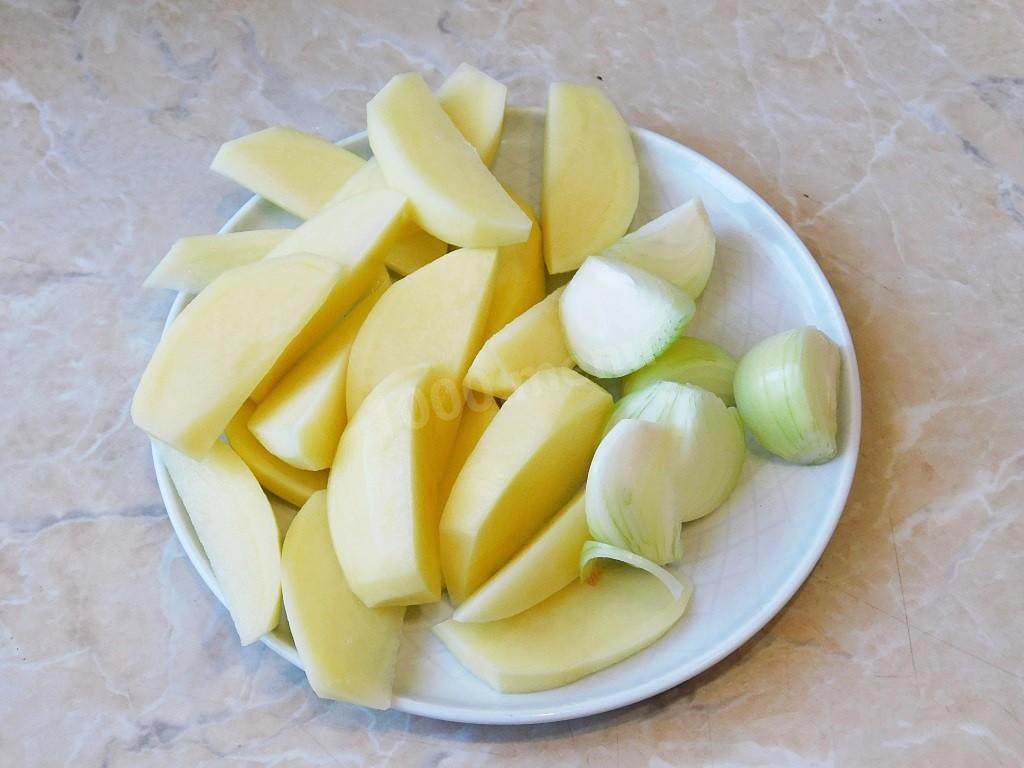 Шаг 1 приготовления Картофельные блины
