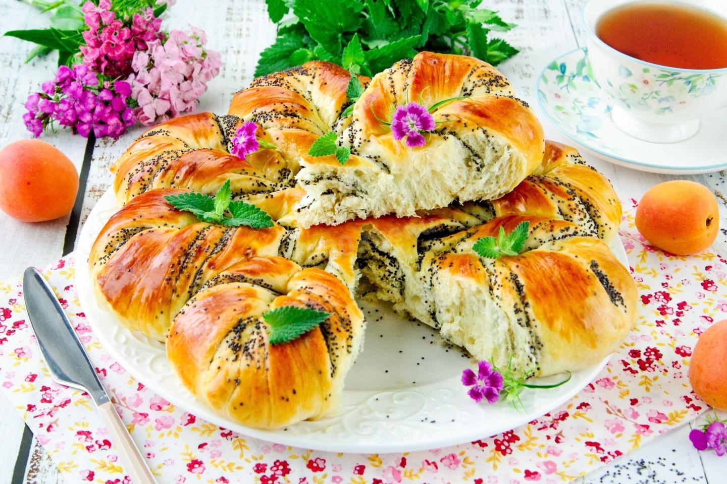 Шаг 30 приготовления Маковый пирог