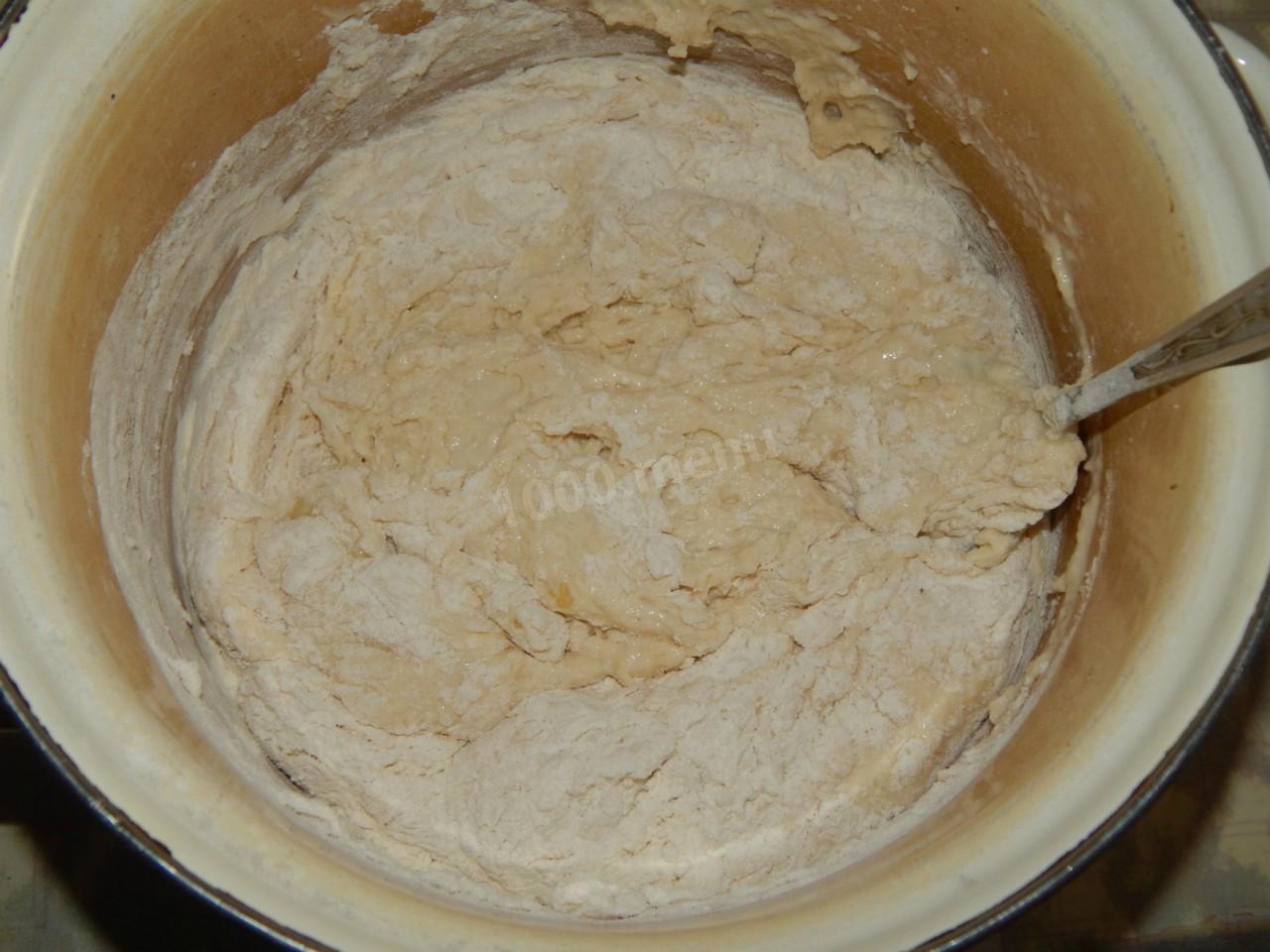 Шаг 4 приготовления Кулебяка с капустой