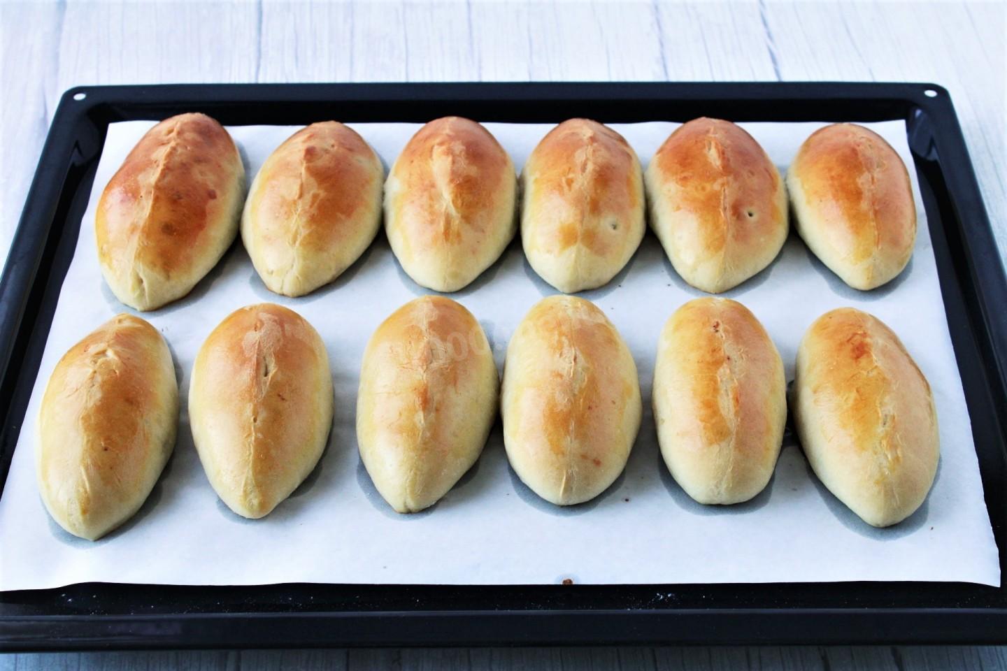 Шаг 26 приготовления Пирожки с мясом и картошкой в духовке