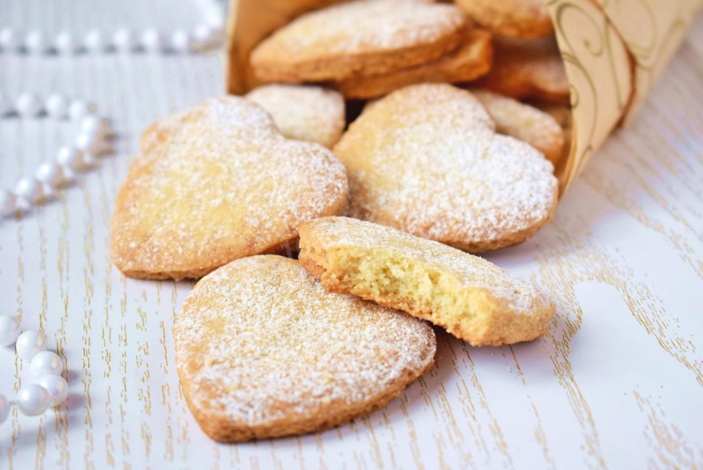 Шаг 9 приготовления Классическое песочное печенье