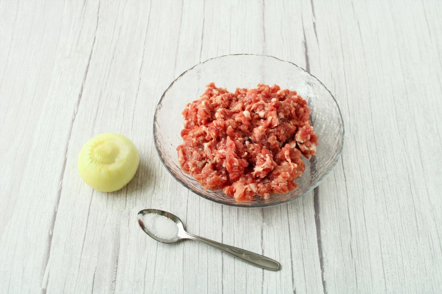 Шаг 12 приготовления Открытые пирожки с мясом в духовке