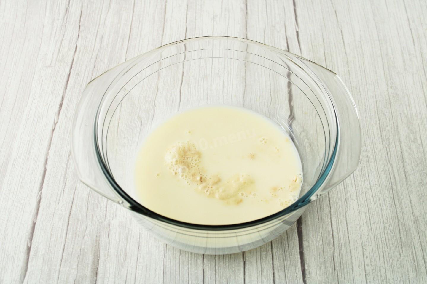 Шаг 6 приготовления Открытые пирожки с мясом в духовке