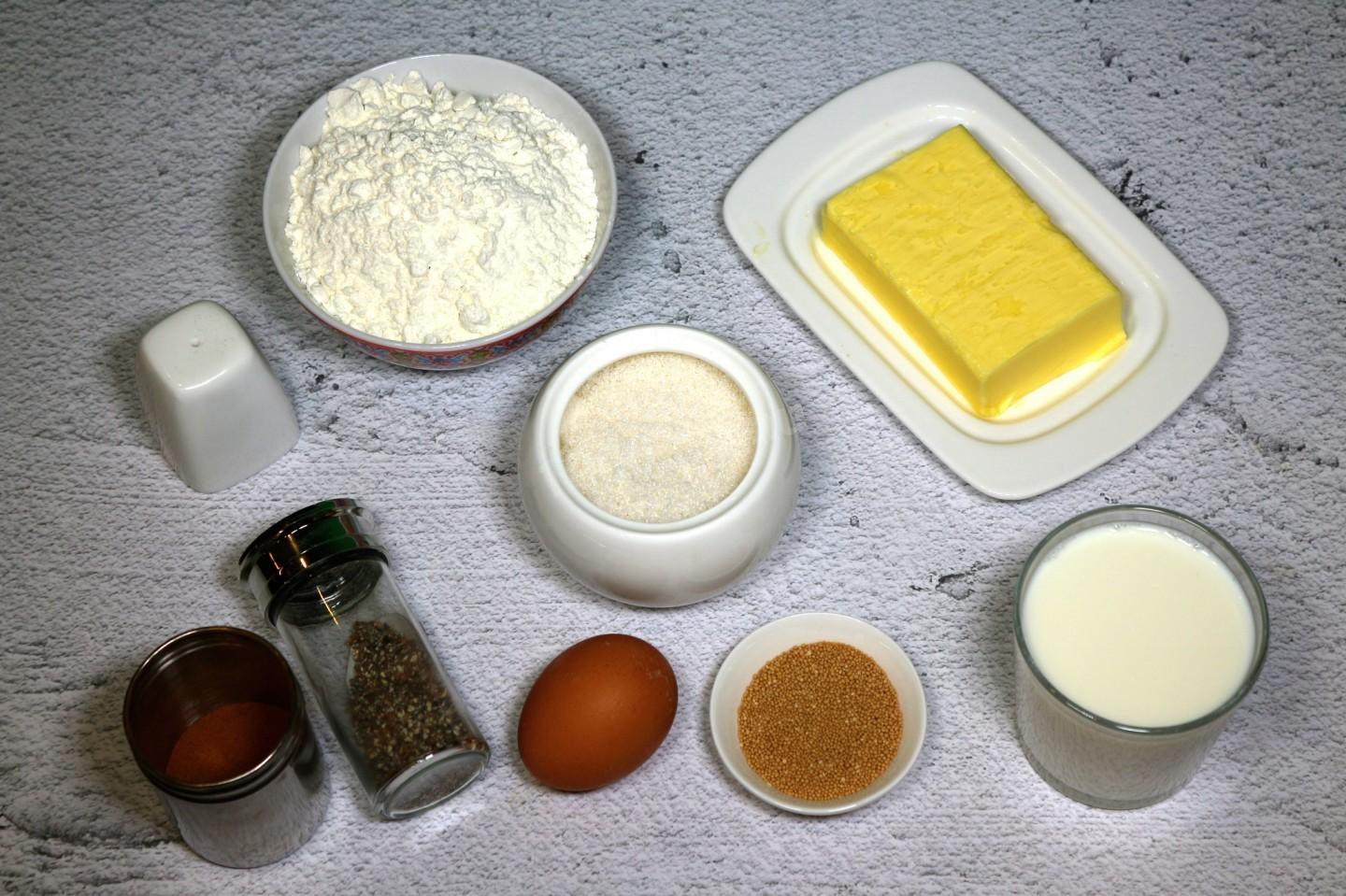 Шаг 1 приготовления Булочки улитки с корицей и сахаром