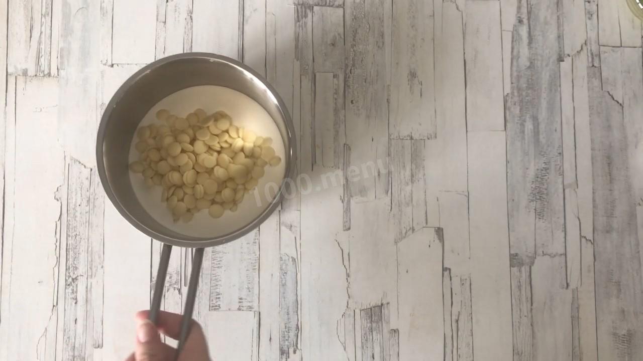 Шаг 7 приготовления Лимонный чизкейк