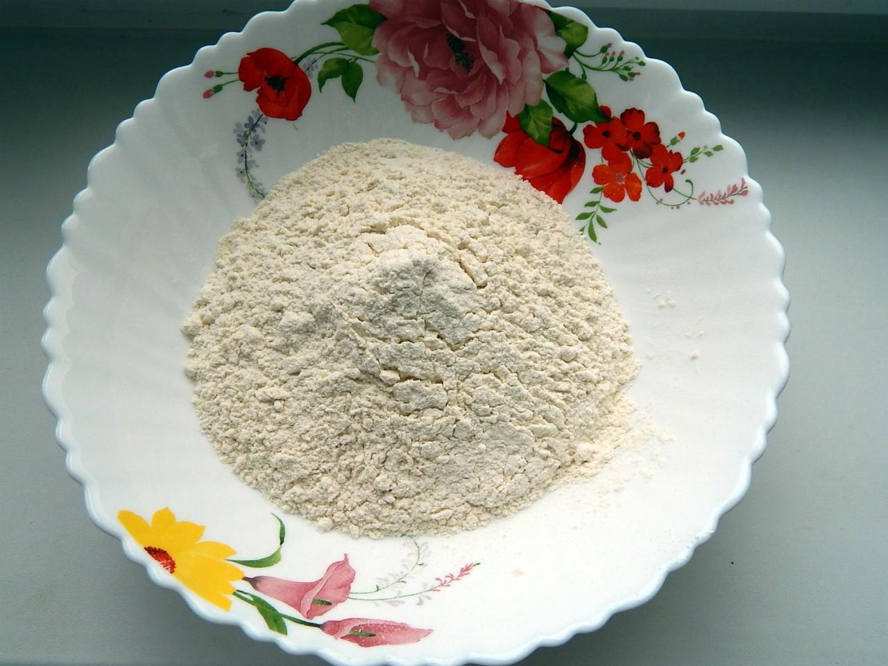 Шаг 2 приготовления Блины из блинной муки на молоке
