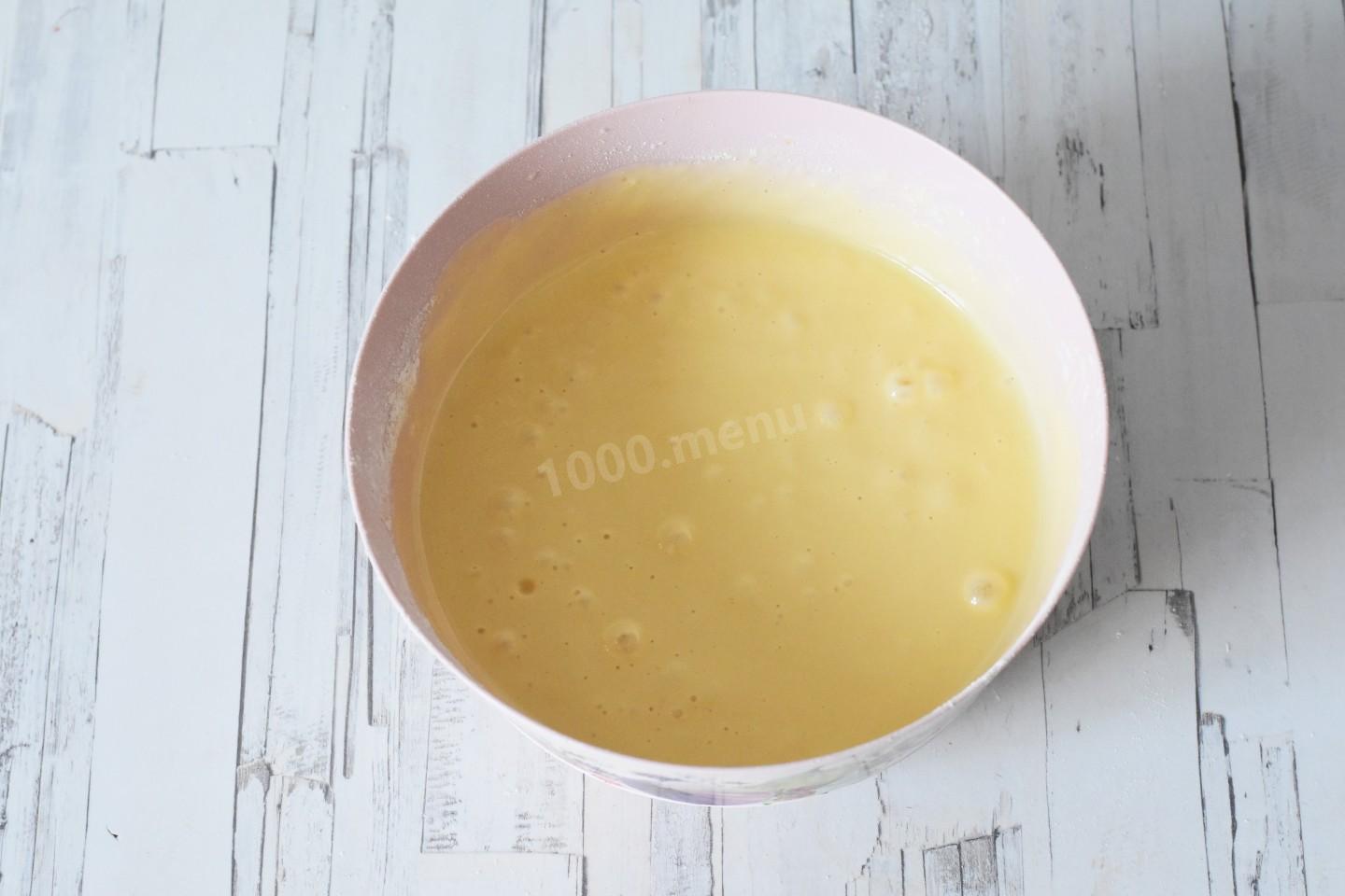 Шаг 5 приготовления Пирог на сухом молоке