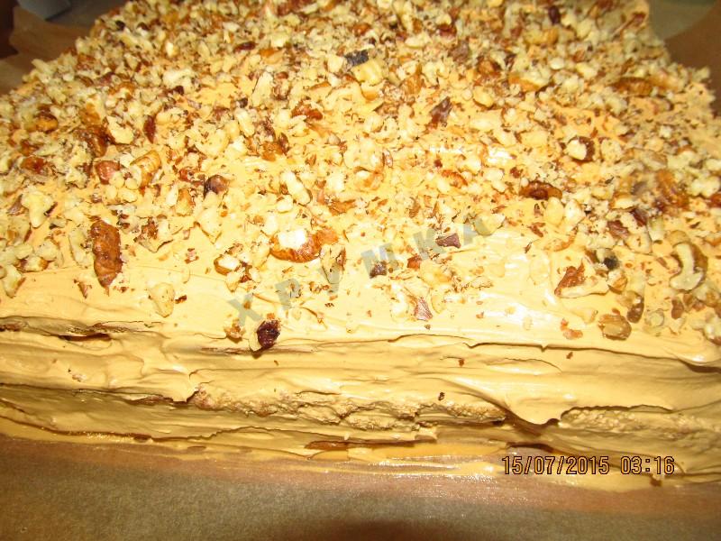 Шаг 11 приготовления Торт Золотой ключик