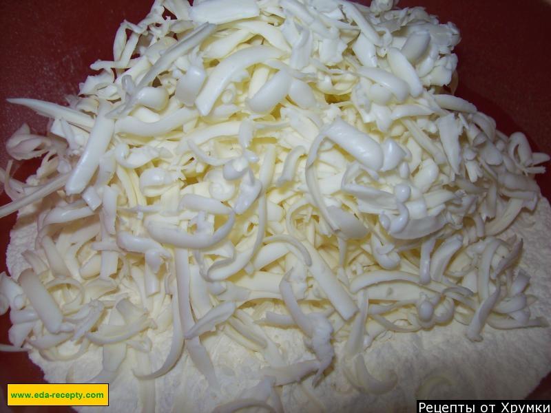 Шаг 5 приготовления Татарский пирог с мясом и картофелем