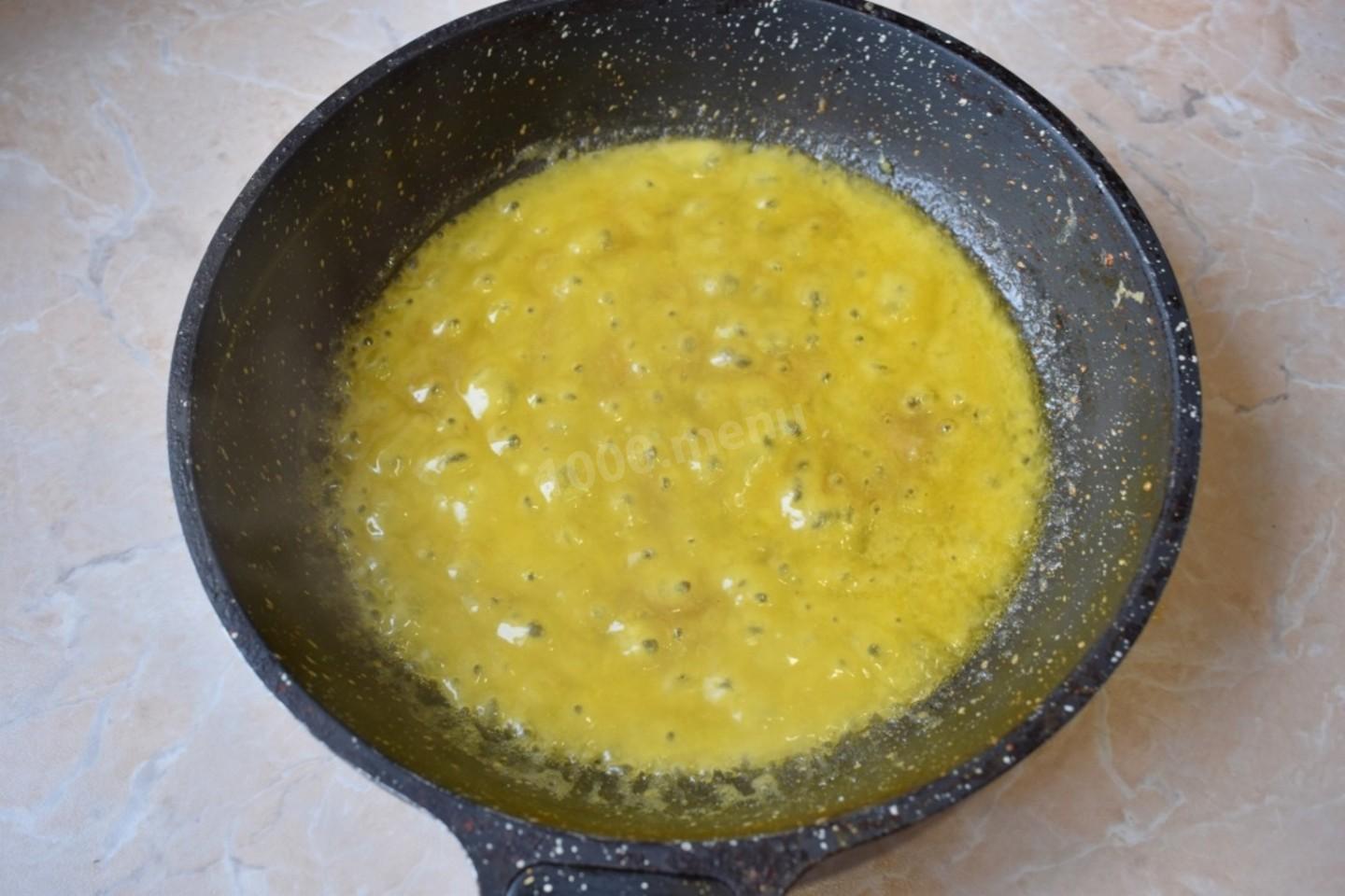 Шаг 9 приготовления Блинчики Креп Сюзетт