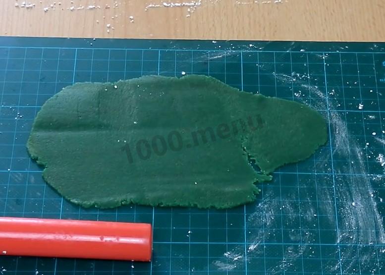 Шаг 6 приготовления Торт Лунтик