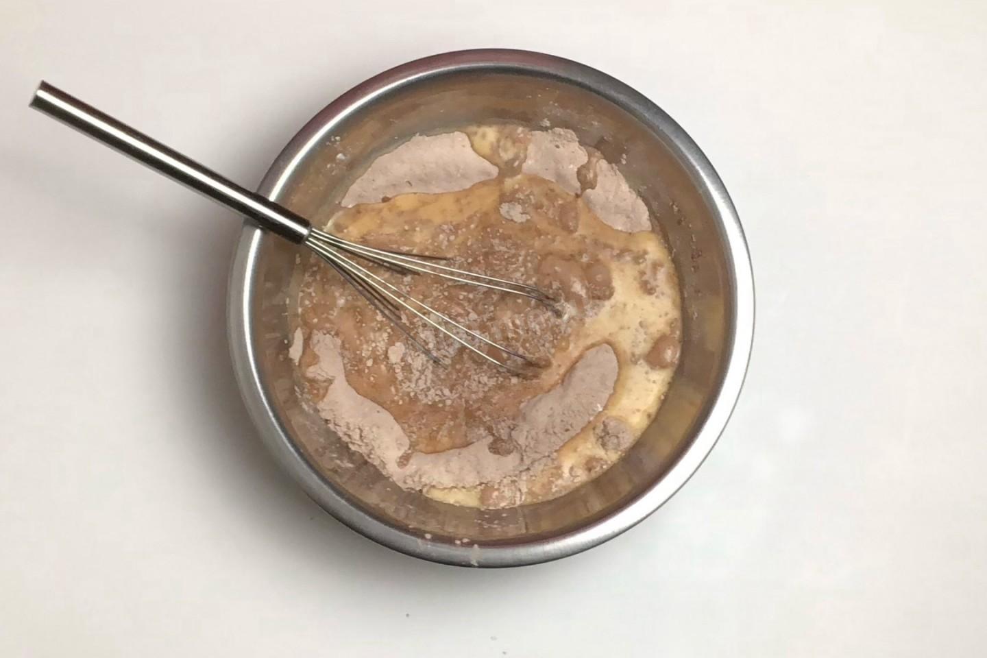Шаг 9 приготовления Блинный шоколадный торт