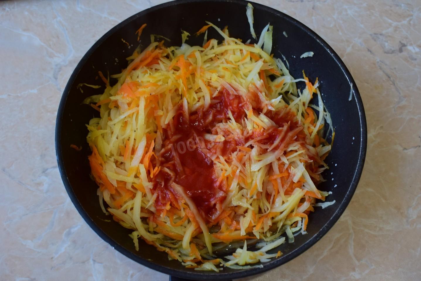Шаг 8 приготовления Жареные пирожки как пух