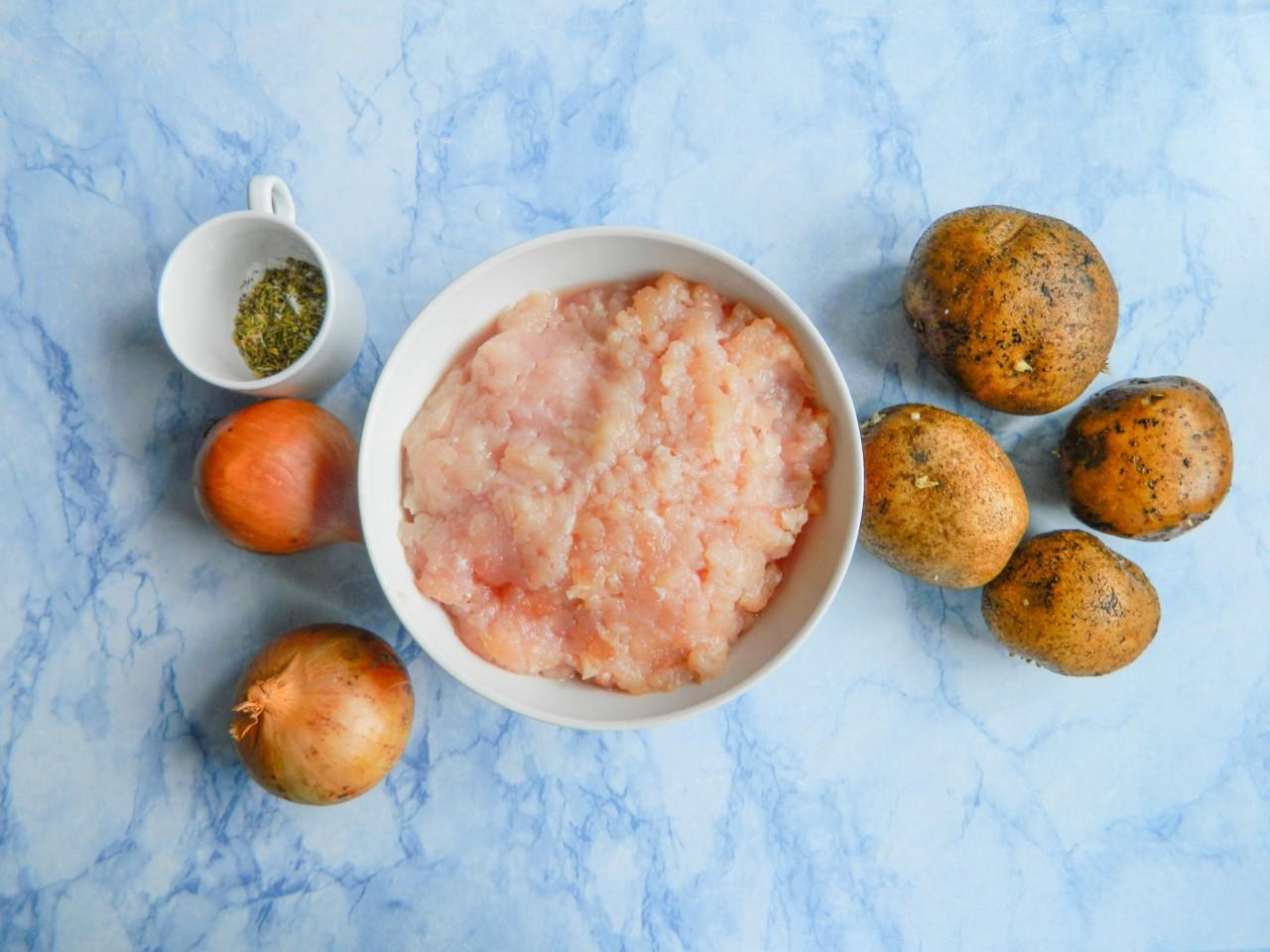 Шаг 7 приготовления Мини курники с курицей