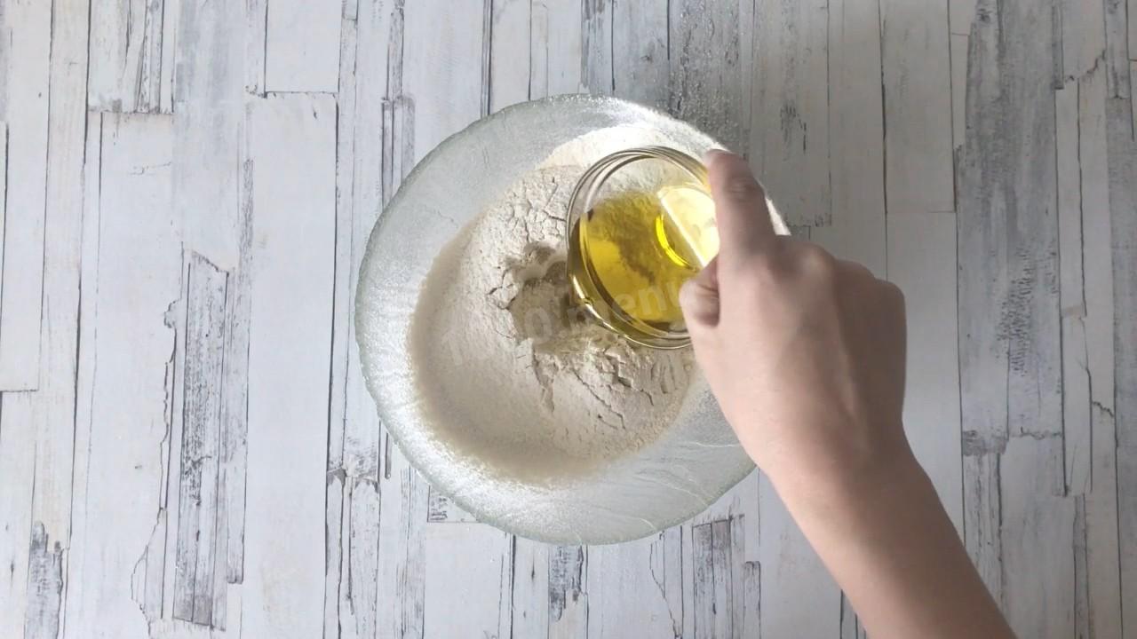 Шаг 3 приготовления Итальянская лепешка фокачча