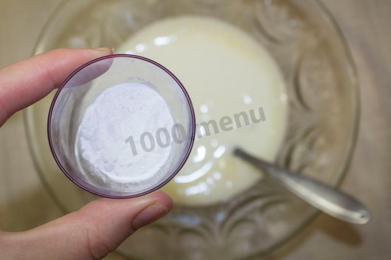 Шаг 5 приготовления Пышные вергуны на кефире