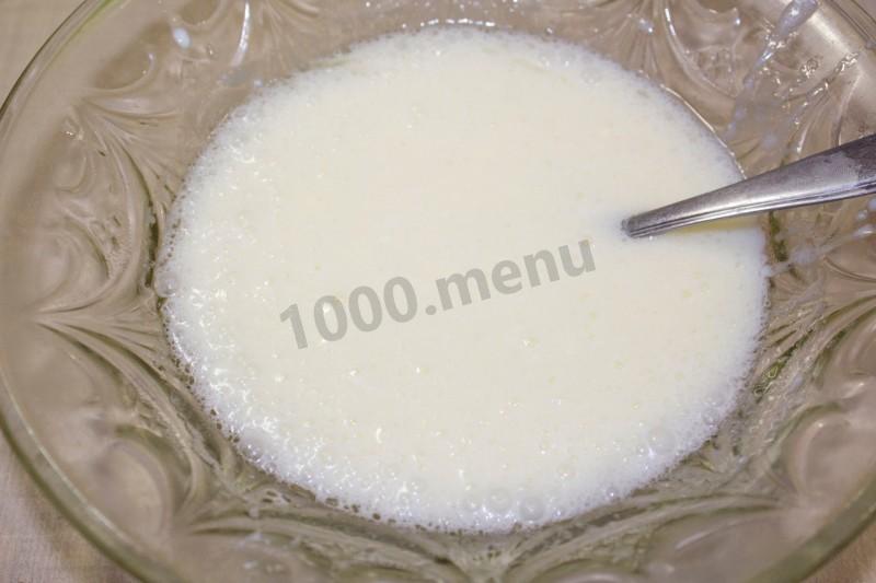 Шаг 7 приготовления Пышные вергуны на кефире