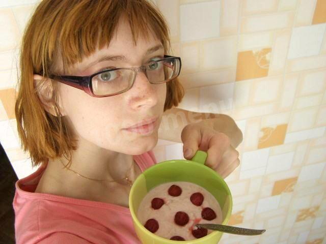 Шаг 9 приготовления Сырковая масса Домашняя