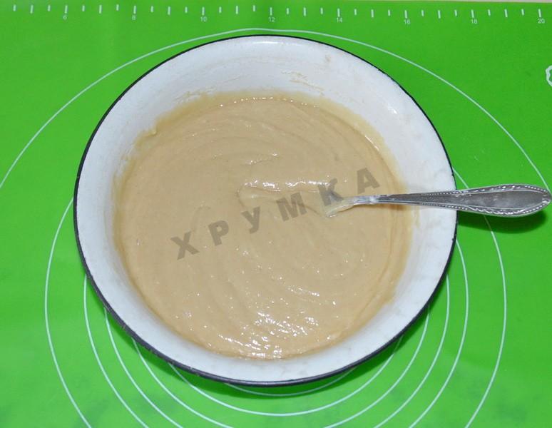 Шаг 4 приготовления Кексы медовые на кефире
