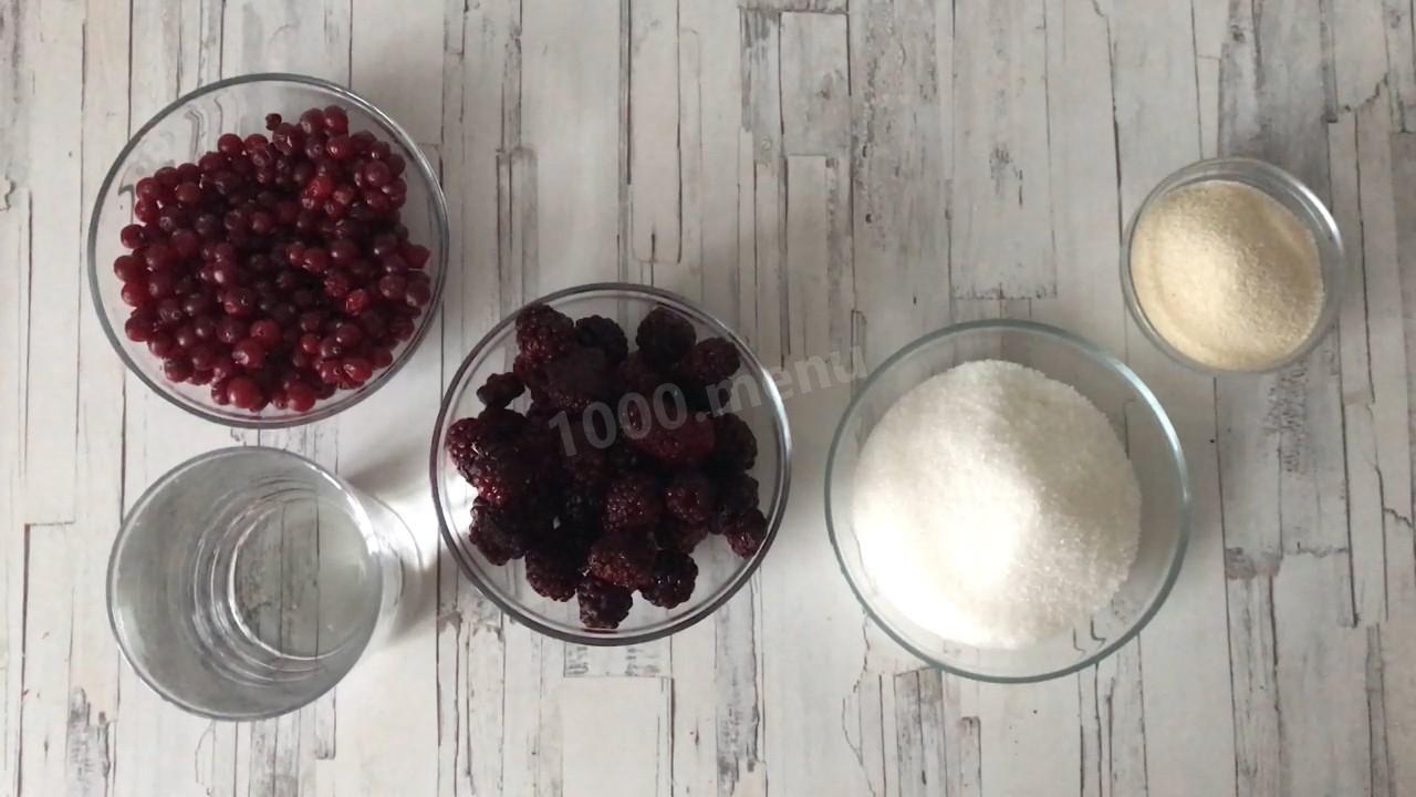 Шаг 1 приготовления Мусс из ягод