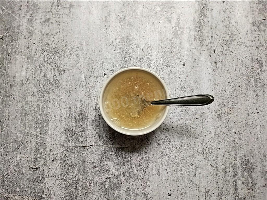 Шаг 2 приготовления Желе из желатина сметаны