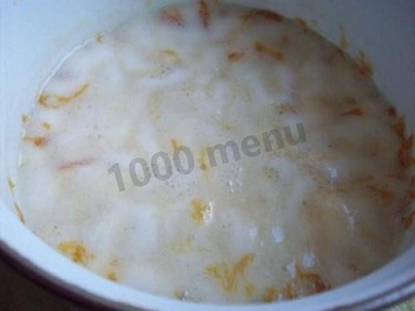 Шаг 1 приготовления Щербет с арахисом