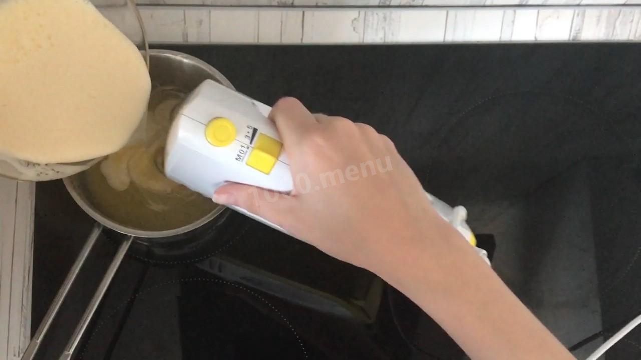 Шаг 5 приготовления Лимонный мусс