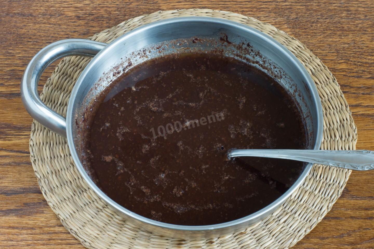 Шаг 3 приготовления Колбаска из печенья как в детстве
