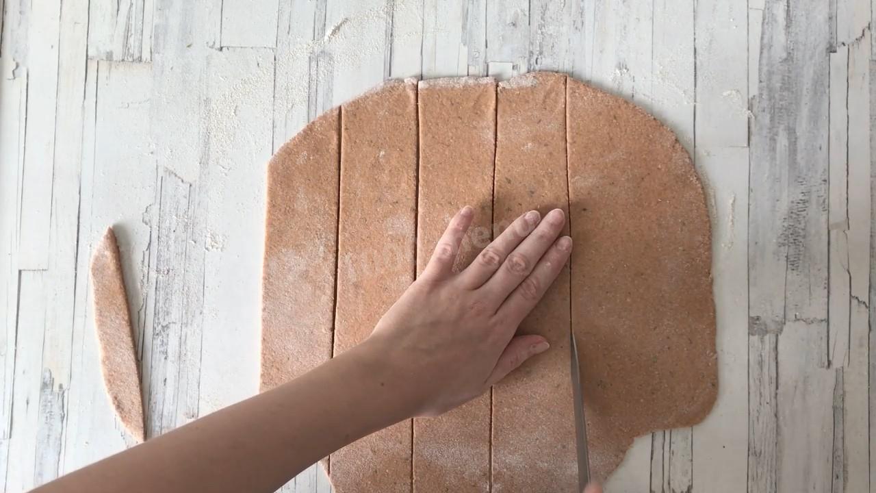 Шаг 6 приготовления Итальянские хлебцы