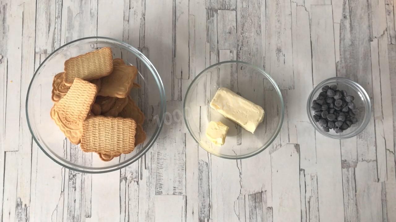 Шаг 1 приготовления Песочные корзиночки с фруктами пирожные