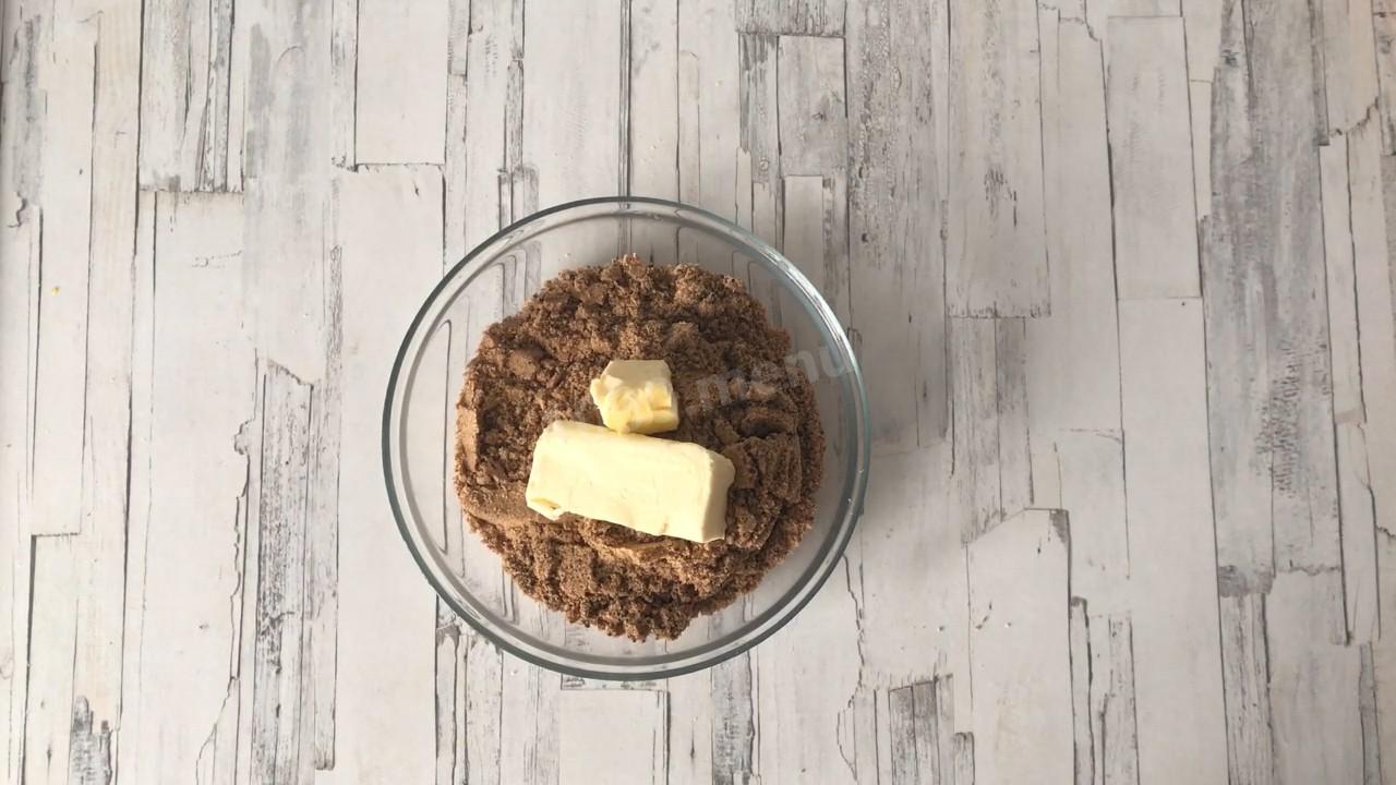 Шаг 3 приготовления Песочные корзиночки с фруктами пирожные