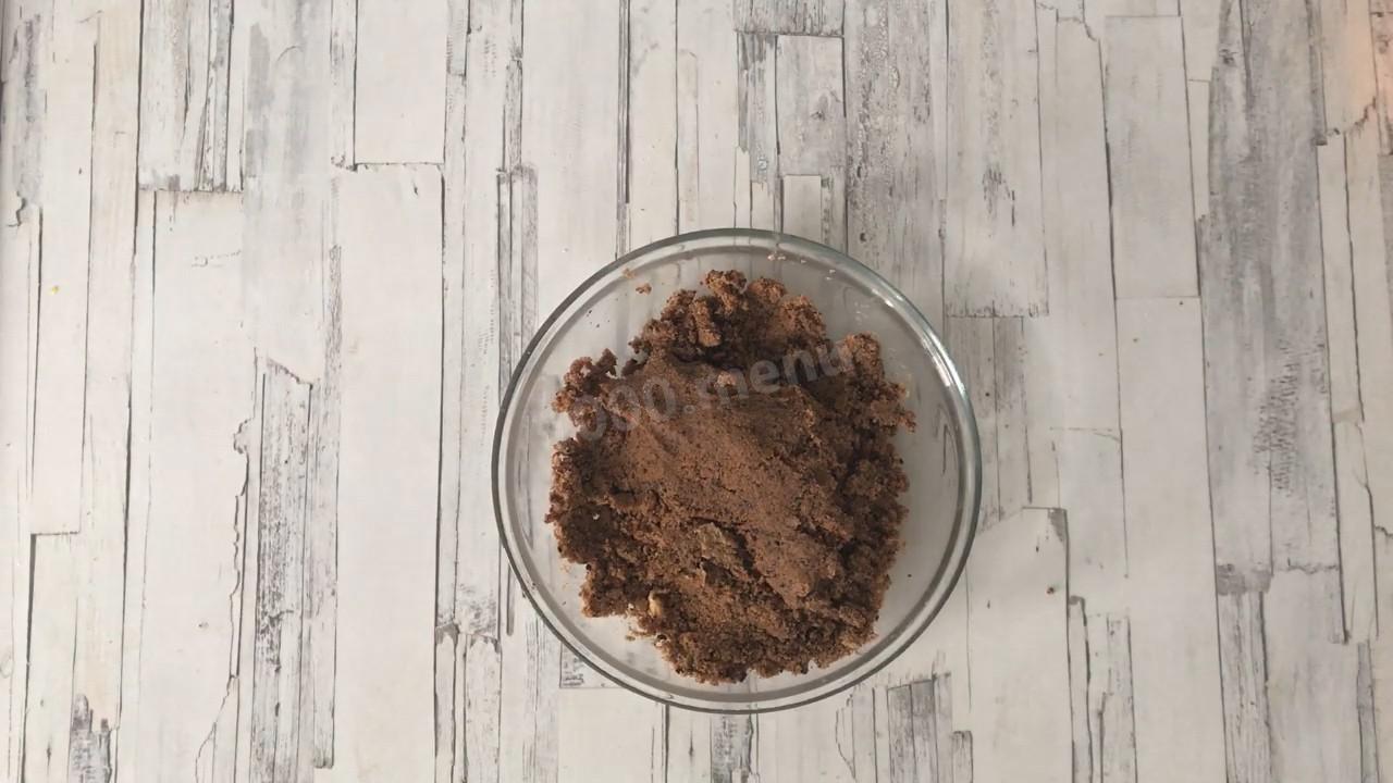 Шаг 4 приготовления Песочные корзиночки с фруктами пирожные