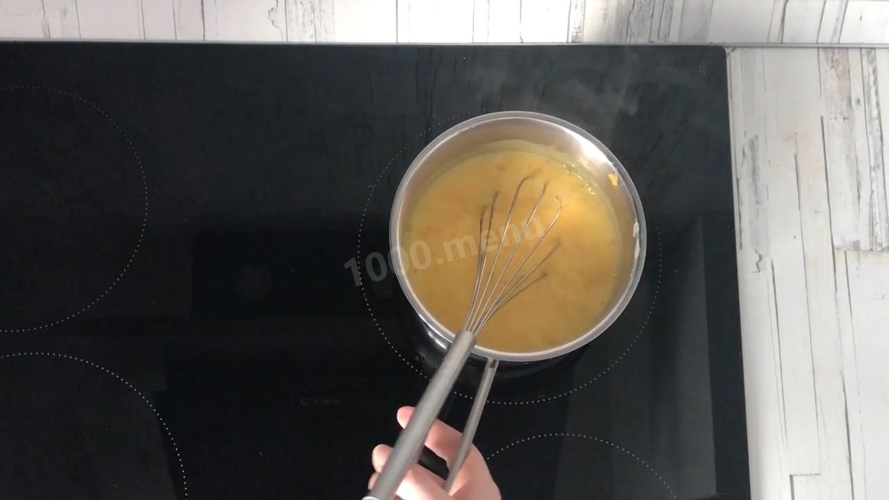 Шаг 9 приготовления Песочные корзиночки с фруктами пирожные