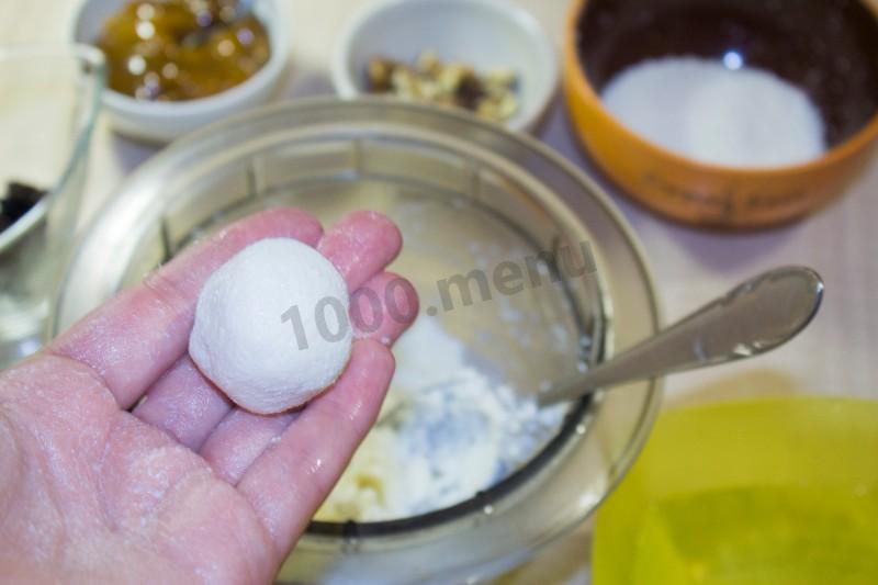 Шаг 13 приготовления Кокосовые шарики с творогом