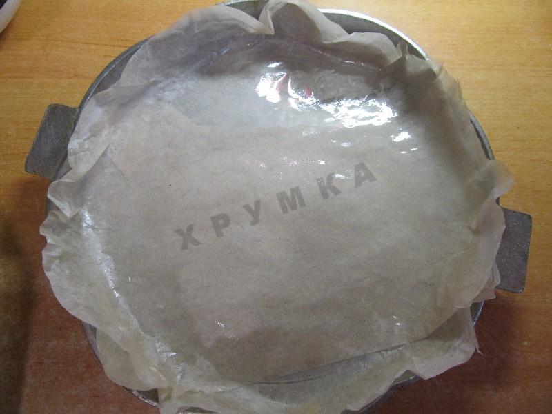 Шаг 7 приготовления Бисквитный торт с киви и бананом