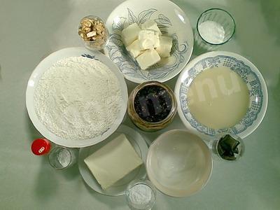 Шаг 1 приготовления Шоколадный торт Зимняя вишня трубочками